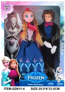 11.5 inches of snow and ice princess and prince - OBL631918