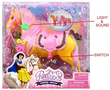 Princess music light horse - OBL632194