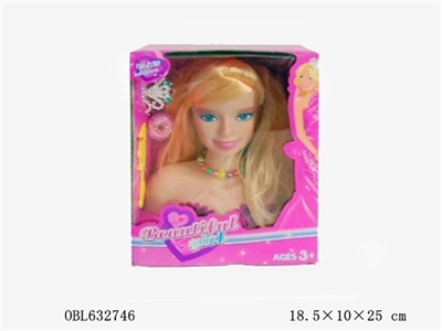 Beautiful girl bust model - OBL632746