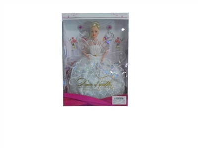 11.5 -inch real hand embroidery evening barbie accessories butterfly body joints - OBL632978