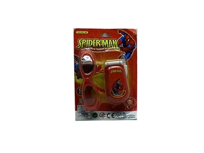 Mobile phone package electricity with lamp clamshell spider-man glasses - OBL633205
