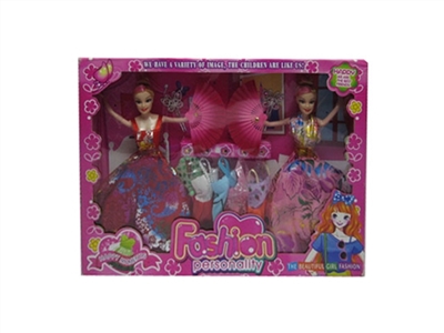 11.5 -inch barbie color box with costume - OBL633353