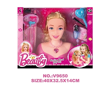 Bust barbie head ornaments - OBL633360