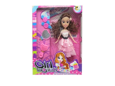9 inches window box empty handed eye piece of barbie (conventional) - OBL633423