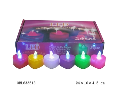 24只装1盒蜡烛灯 - OBL633518