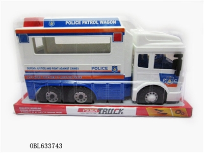 Inertia a police car - OBL633743