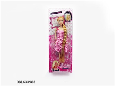 11.5 inch long hair braid nv real live hand - OBL633983