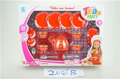 Red dot printed tea sets - OBL634502