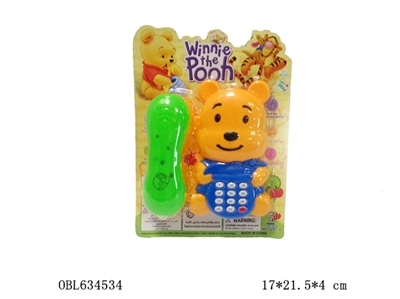 Little bear phone music lights - OBL634534