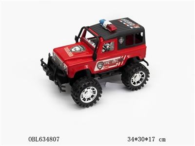 Inertia cross country police car - OBL634807