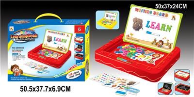 English learning desk with 26 English letters and EVA magnetic attraction animal, number (double sided) - OBL634835