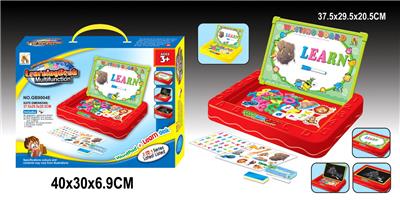 English learning desk with 26 English letters and EVA magnetic attraction animal, number (double sided) - OBL634840