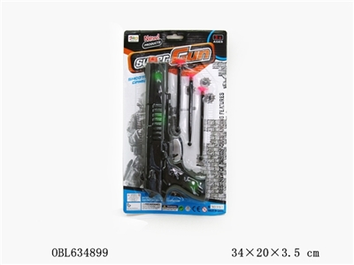 Camouflage green soft bullet gun - OBL634899