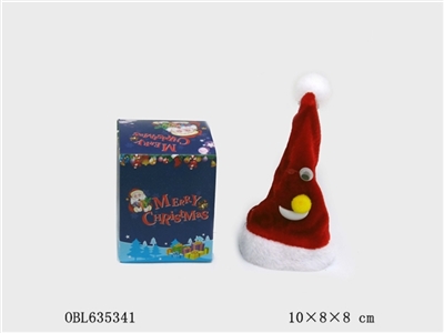 电动摇摆圣诞帽子 - OBL635341