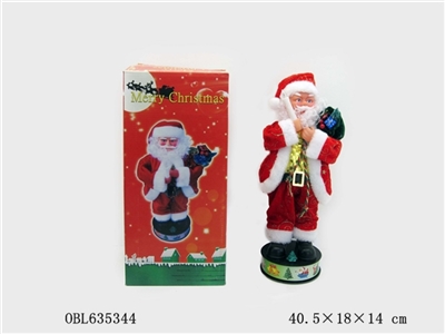 Electric rotary Santa Claus - OBL635344