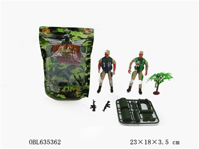 Green of sandy soldiers - OBL635362