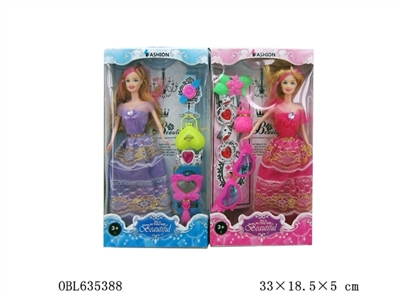 11寸实身芭芘开窗盒 - OBL635388
