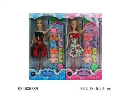 11寸实身芭芘开窗盒 - OBL635389