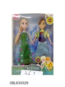 11.5寸2代冰雪姐妹盒装 - OBL635529