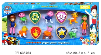 3 to 4 inches of patrol dogs only 8 (head hands can activities) four trinket box 1 - OBL635764