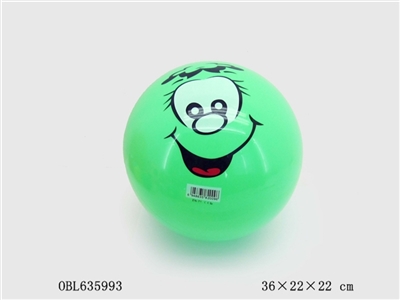 9 inches print expression the inflatable ball - OBL635993