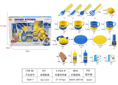 Tableware to open a window in the box - OBL636141