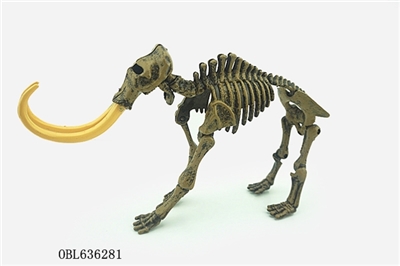 The simulation mammoths skeleton - OBL636281