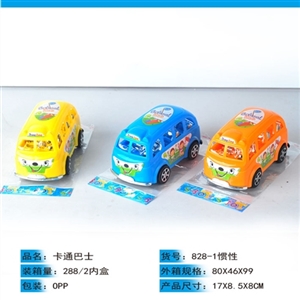 Cartoon inertia bus - OBL636309