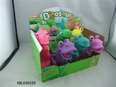 Cartoon 6 inch cotton filling dinosaurs - OBL636329