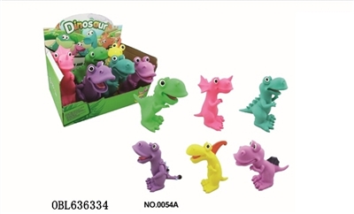 Cartoon 6 inch dinosaur PP ring - OBL636334