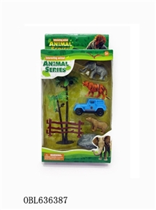 Small window box of 2 or more conventional small animals - OBL636387