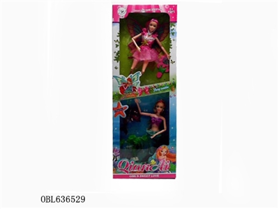 11寸实身蝴蝶仙子、美人鱼 - OBL636529