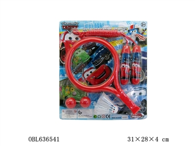 Cars racket and skip 2 in 1 set - OBL636541