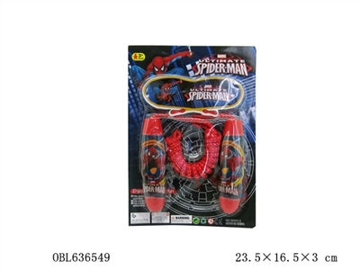 Spiderman jumping rope suction plate - OBL636549