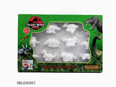 Gypsum dinosaur coloured drawing or pattern suits - OBL636567