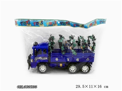 Inertia a police car - OBL636598