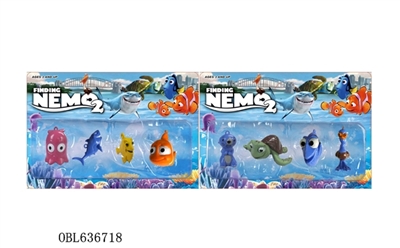 1.5 2 inches of finding nemo 4 card installed, only 2 style - OBL636718