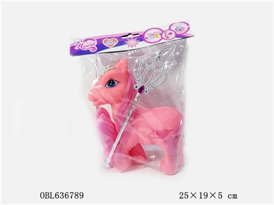 High sugar gum horse with the magic fairy stick the mirror and comb - OBL636789