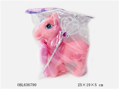 High sugar gum horse with the magic fairy stick the mirror and comb - OBL636790