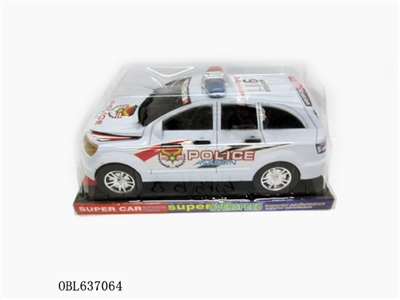 Spray paint inertia English a police car - OBL637064