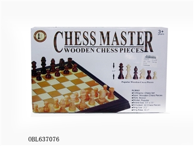 Wooden chess - OBL637076