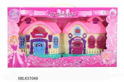 Music villa toys (with flashing lights) - OBL637080
