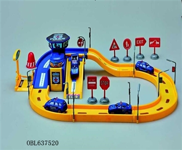 The police track the parking lot - OBL637520