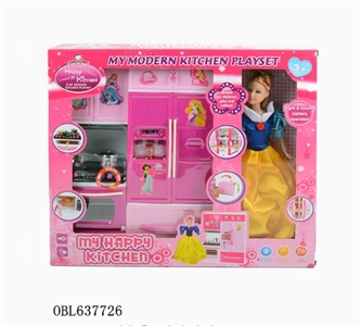 Princess kitchen series (light music with three AG13 electronic) - OBL637726