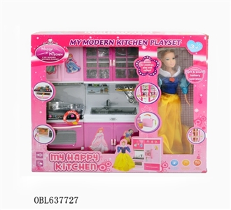 Princess kitchen series (light music with three AG13 electronic) - OBL637727