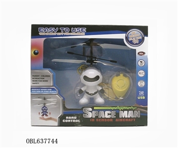 Remote control/induction flying white astronaut - OBL637744