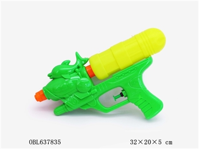 双喷头单瓶实色水枪 - OBL637835