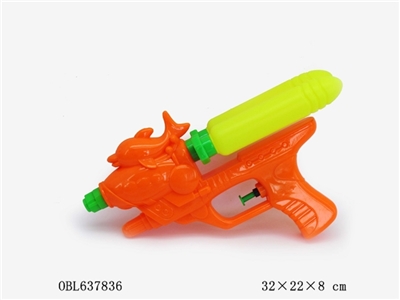 双喷头双瓶实色水枪 - OBL637836