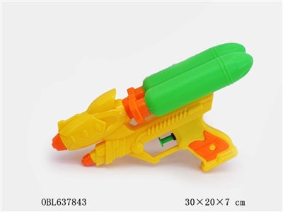 双喷头双瓶实色水枪 - OBL637843