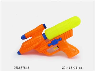 双喷头单瓶实色水枪 - OBL637848